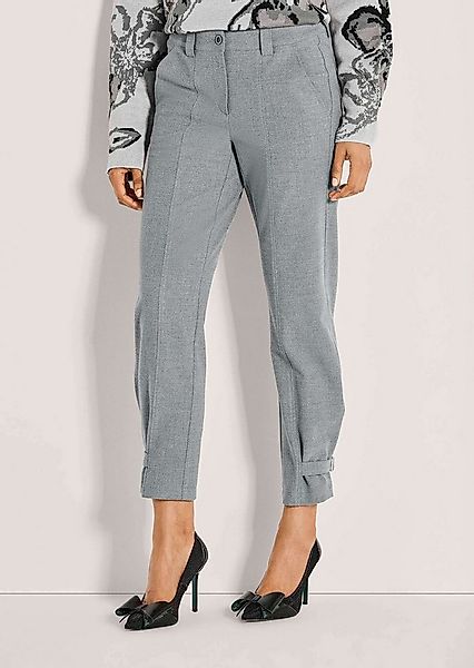 MADELEINE Stoffhose Mid Waist 7/8-Businesshose Stoffhose mit Flanell-Touch, günstig online kaufen