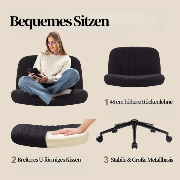 Intimate WM Heart Bürostuhl Ohne Armlehnen, günstig online kaufen