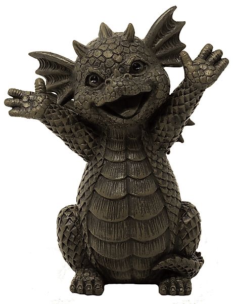 MystiCalls Dekofigur Glücksdrache - Gartendrache klein günstig online kaufen