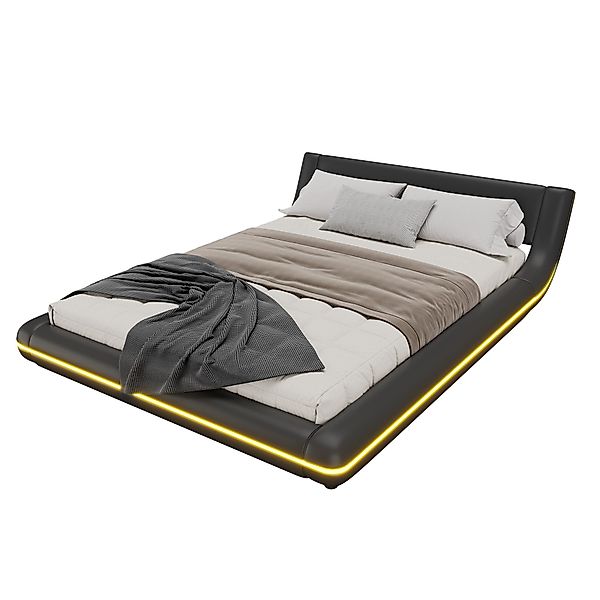 TavilaEcon Polsterbett Flachbett Bodenbett Doppelbett mit günstig online kaufen