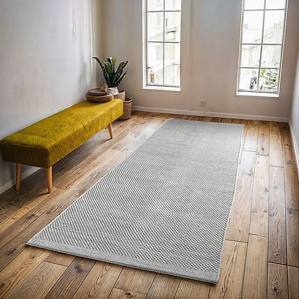 my home Wollteppich "Woolscape 1" rechteckig 10 mm Höhe Wendeteppich, handg günstig online kaufen