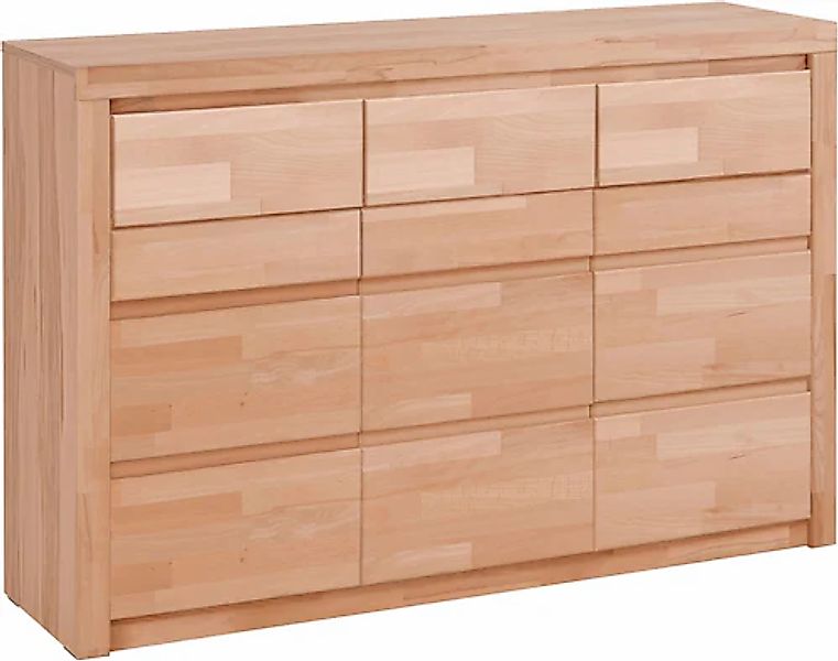 Home affaire Kommode "Silkeborg", Breite 130 cm günstig online kaufen