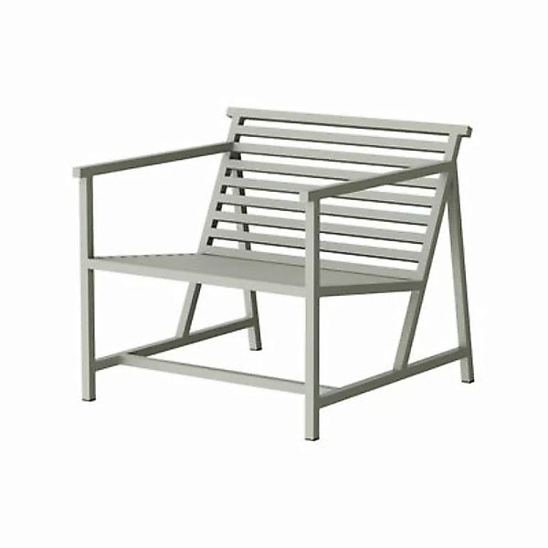 Lounge Sessel 19 Outdoors Lounge metall grau / Aluminium - NINE - Grau günstig online kaufen