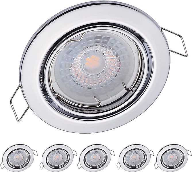 Oktaplex lighting LED Einbaustrahler 6 Stück günstig online kaufen