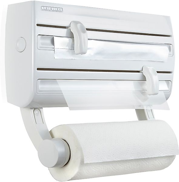 Leifheit Wandrollenhalter Parat F2 Folienschneider Schneidabroller günstig online kaufen