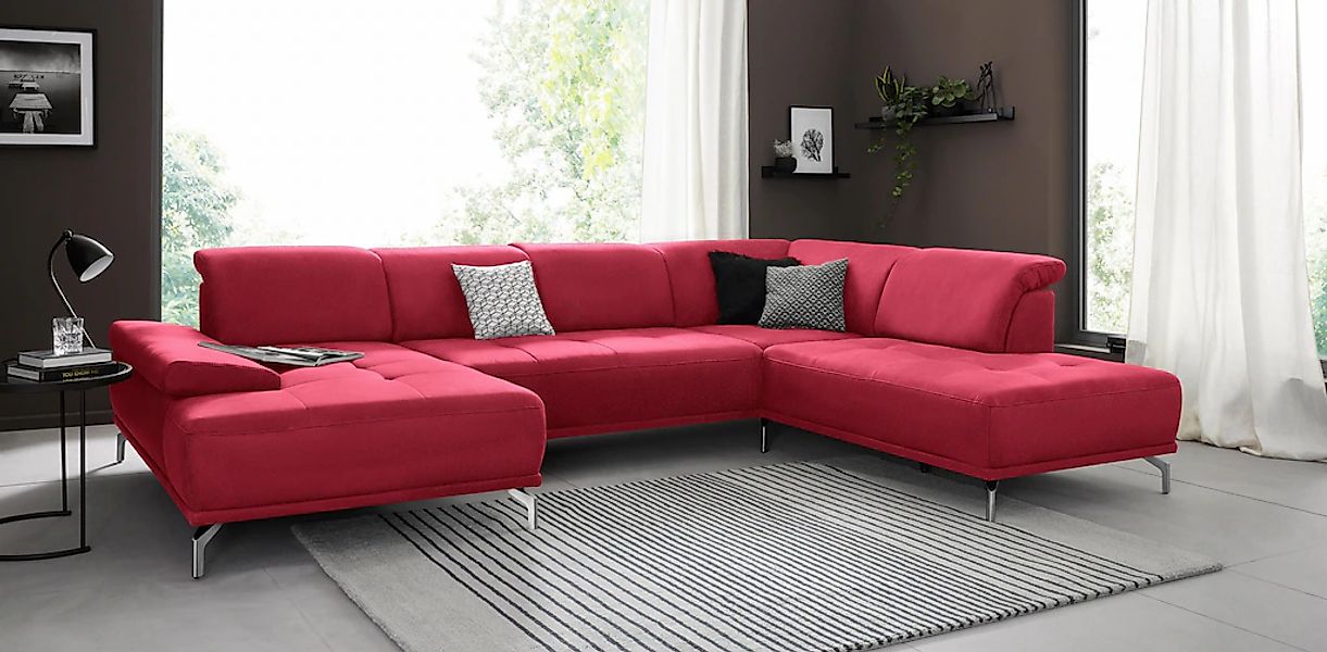 Places of Style Wohnlandschaft "Caluna", Inkl.Sitztiefenverstellung, wahlwe günstig online kaufen