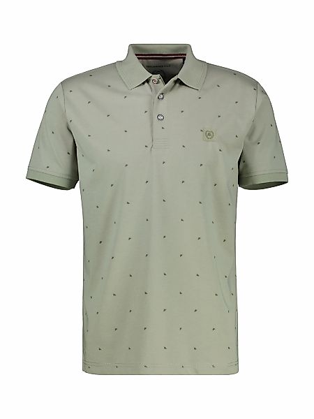 LERROS Poloshirt, mit All-Over Muster günstig online kaufen