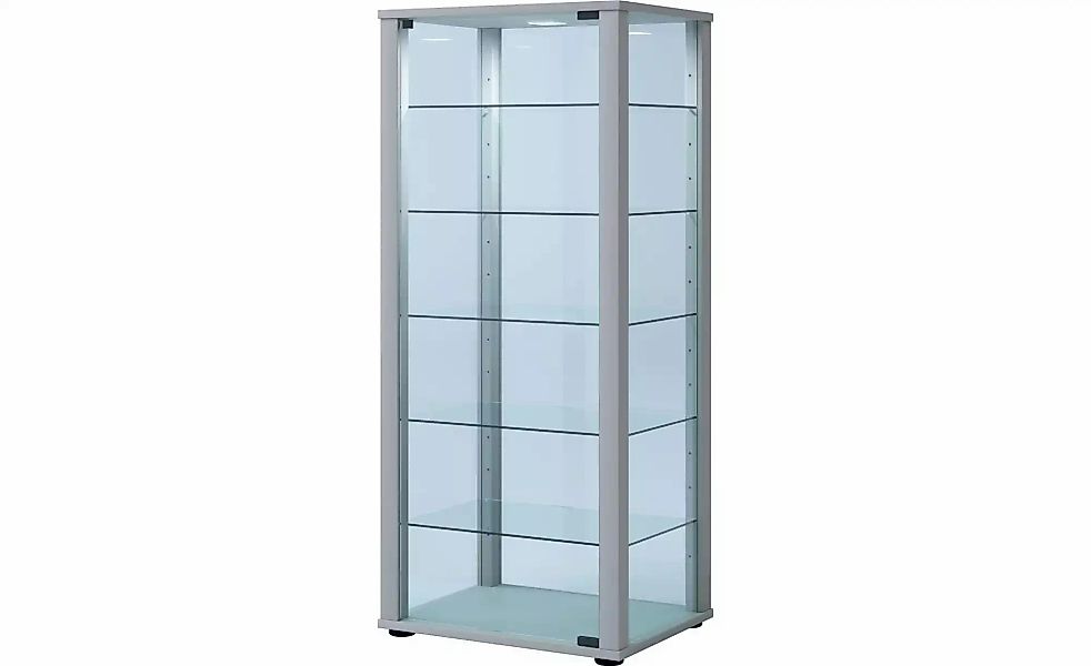 Vitrine  Kavisa ¦ silber ¦ Maße (cm): B: 50 H: 114,5 Schränke > Vitrinen - günstig online kaufen