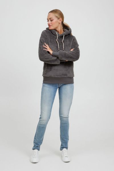 OXMO Hoodie OXAnniken Fleecepullover mit Kapuze günstig online kaufen