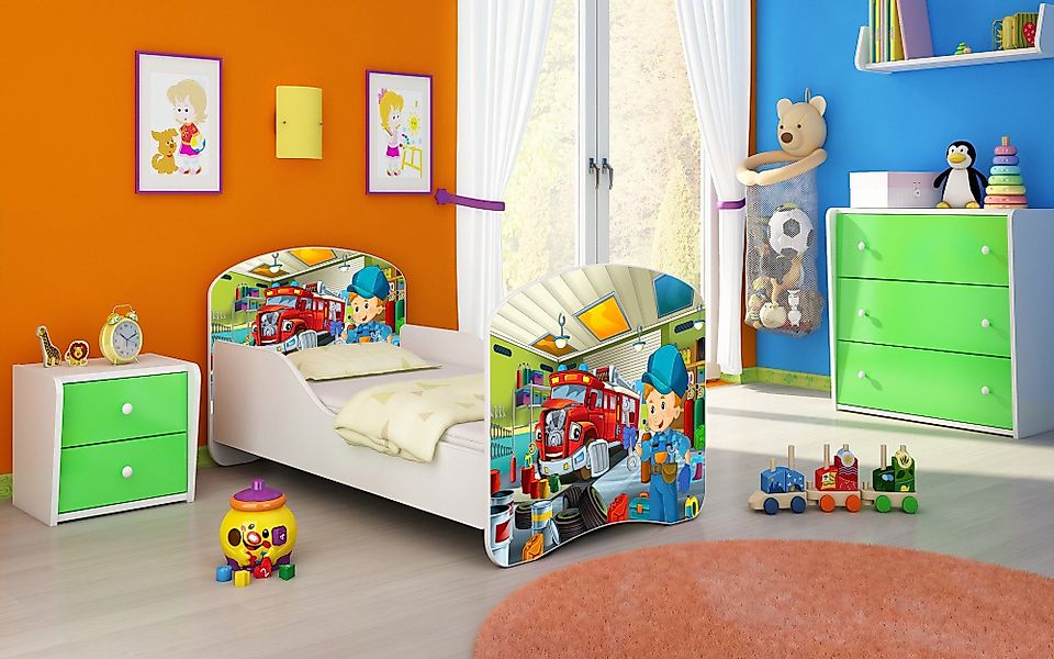 Baidani Kinderbett Milena, viele verschiedene Motive günstig online kaufen