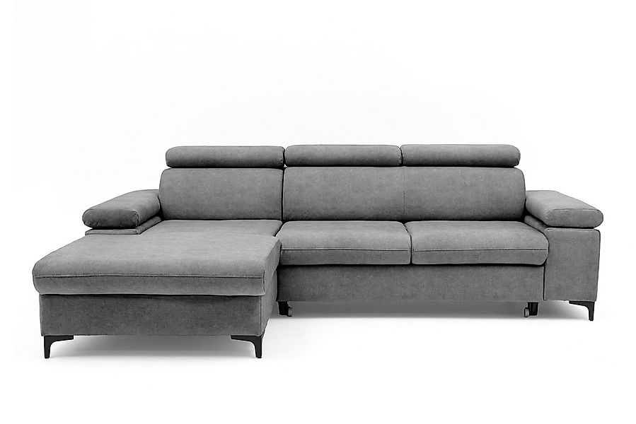 Muffo Ecksofa Ecke mit verstellbaren Kopfteilen MAVIC, Verstellbare Kopfstü günstig online kaufen