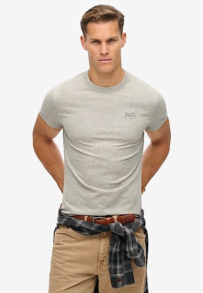 Superdry Rundhalsshirt "ESSENTIAL LOGO EMB TEE" günstig online kaufen