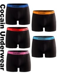 Cocain underwear Boxershorts 5 Bunte Herren günstig online kaufen