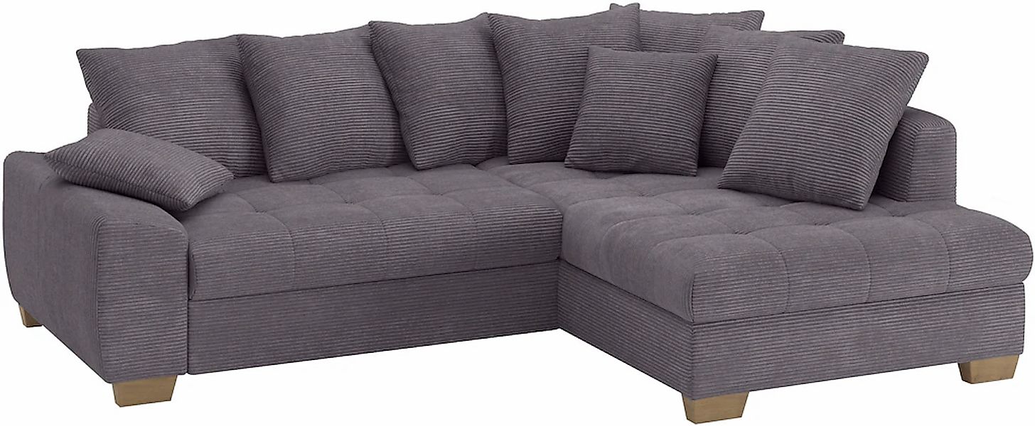 Mr. Couch Ecksofa "Nikita II, L-Form", Wahlweise mit Bettfunktion, Bettkast günstig online kaufen