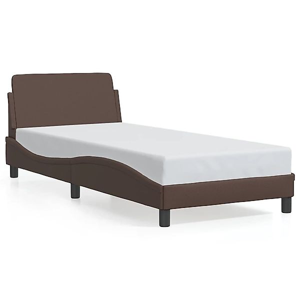 vidaXL Bett Bettgestell "Dover" Braun 90x200 günstig online kaufen