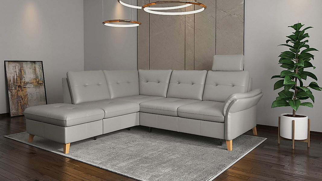sit&more Ecksofa "Göteborg" inkl. Sitztiefenverstellung, wahlweise mit Bett günstig online kaufen