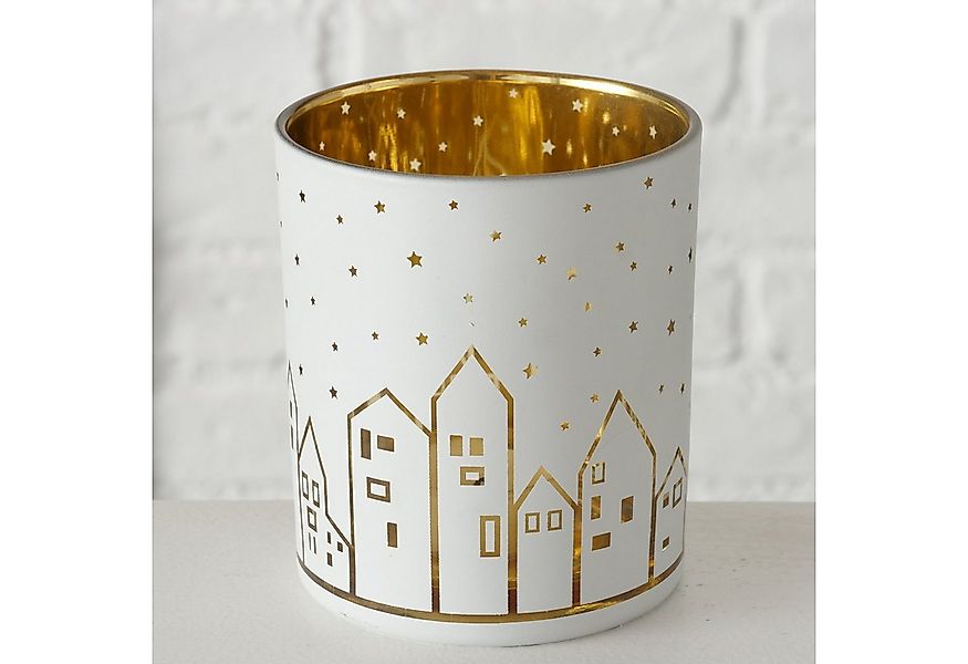 BOLTZE GRUPPE GmbH Windlicht Boltze Windlicht Little Town 2-teilig 2012905 günstig online kaufen