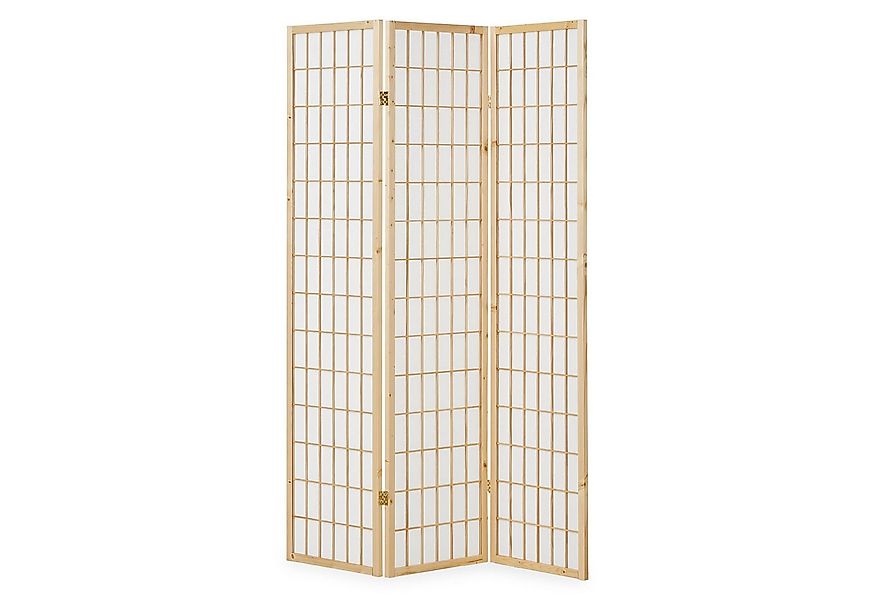 Homestyle4u Paravent Raumteiler Trennwand Shoji Spanische Wand Sichtschutz günstig online kaufen