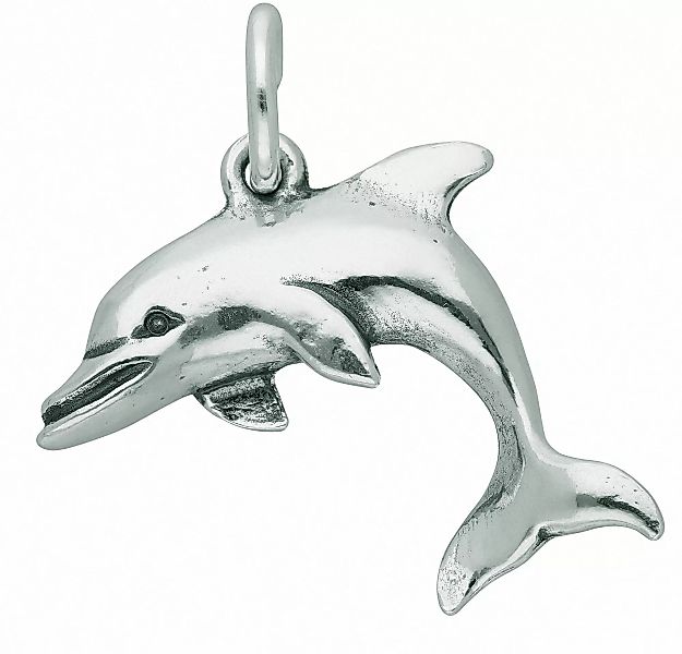 Adelia´s Kettenanhänger "Damen Silberschmuck 925 Silber Anhänger Delphin", günstig online kaufen