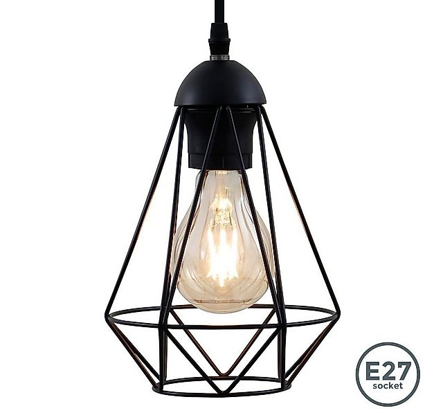 B.K.Licht LED Pendelleuchte BKL1235, ohne Leuchtmittel, Pendelleuchte Retro günstig online kaufen