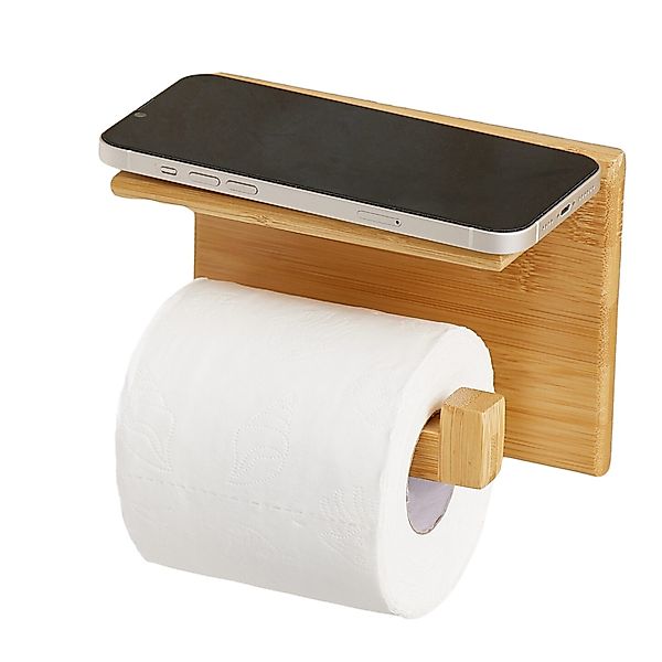 DEKAZIA Toilettenpapierhalter ohne Bohren Klopapierhalter Klorollenhalter günstig online kaufen
