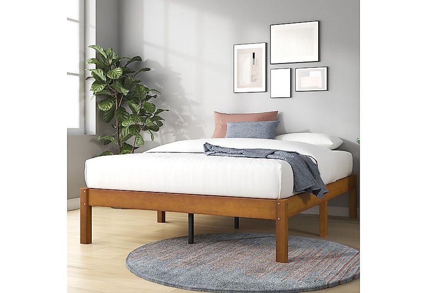 ZINUS Massivholzbett Emma Bamboo (Packung, 1-tlg., aus nachhaltigen Bambus, günstig online kaufen