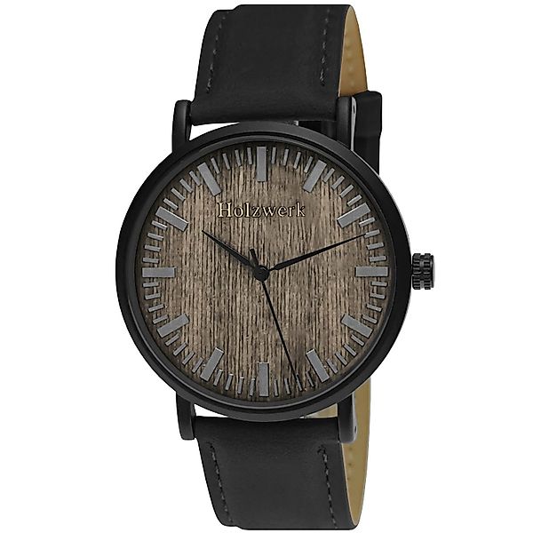 Holzwerk Quarzuhr Designer Edelstahl & Holz günstig online kaufen