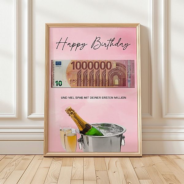 Tigerlino Poster Geldgeschenk Geburtstag Männer Frauen günstig online kaufen