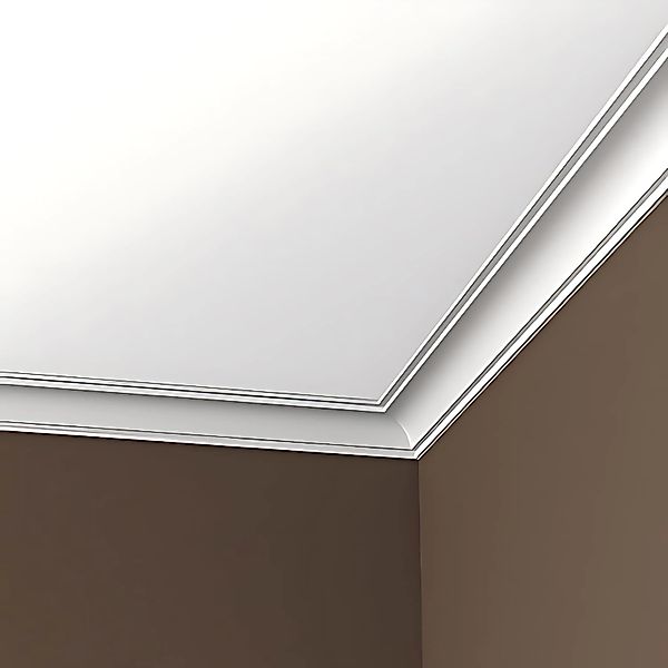 PROFHOME 650160 Eckleiste Stuckleiste Deckenleiste Zierleiste Stoßfest 2 m günstig online kaufen