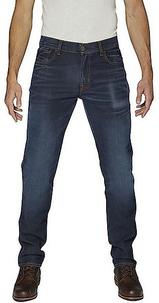 Rokker Motorradhose tech Slim D.Blue Motorradjeans Knieprotektoren enthalte günstig online kaufen