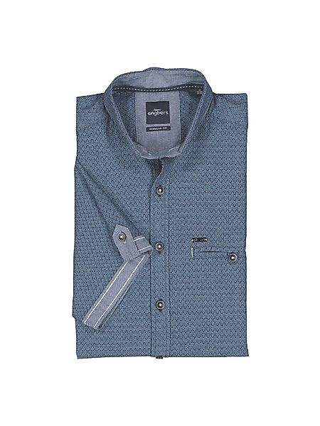 Engbers Kurzarmhemd engbers Herren Kurzarm-Hemd gemustert, günstig online kaufen