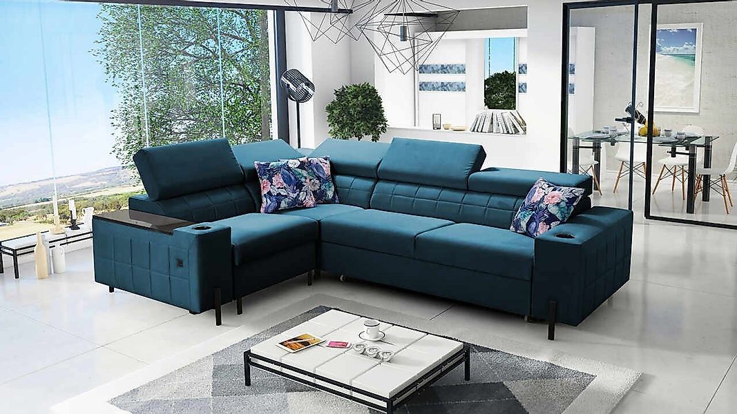 Best for Home Ecksofa GRACE II mit Schlaffunktion und Bettzeugbehältern, ha günstig online kaufen