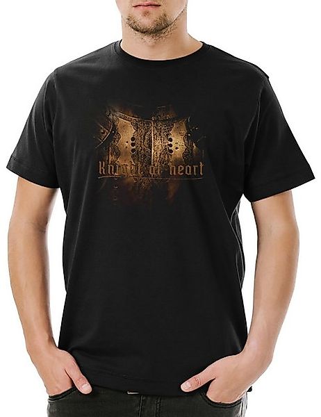 Urban Backwoods Print-Shirt Knight At Heart Herren T-Shirt Rüstung Armor Tu günstig online kaufen