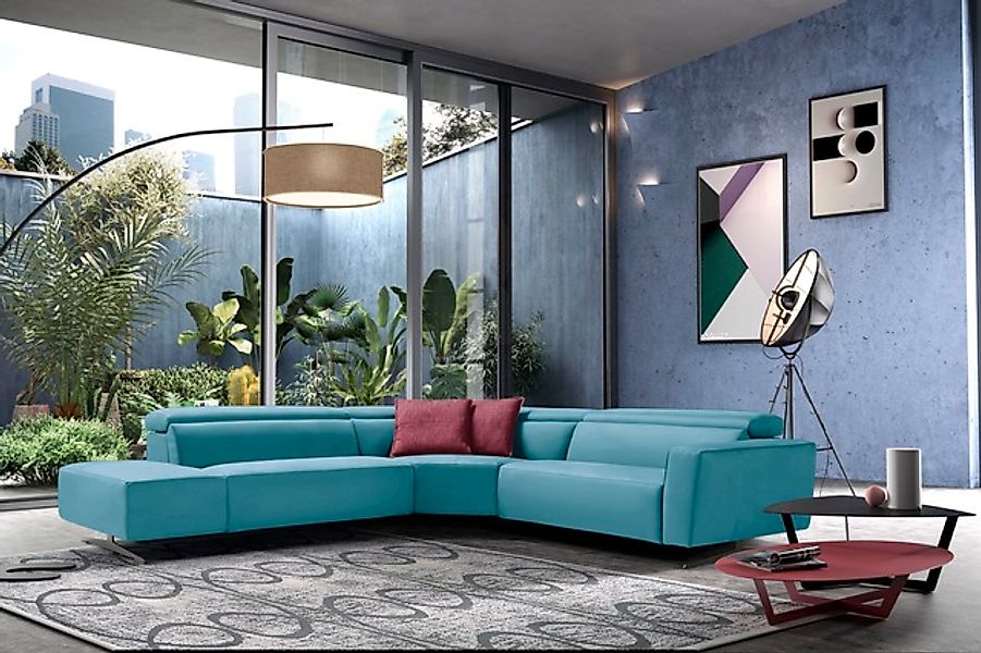Egoitaliano Ecksofa »Stefanie-e, Designsofa der Extraklasse, bequem mit hoh günstig online kaufen