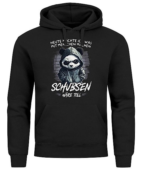 MoonWorks Hoodie Hoodie Herren Heute möchte ich was mit Menschen machen Sch günstig online kaufen