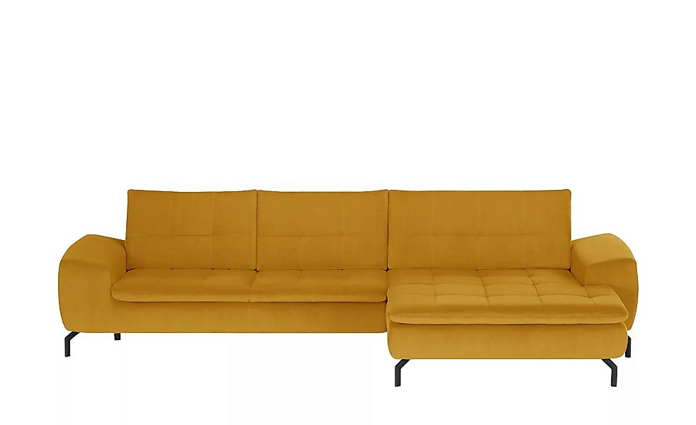 meinSofa Ecksofa  Brenda - gelb - 87 cm - Polstermöbel > Sofas > Ecksofas - günstig online kaufen
