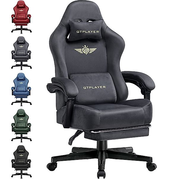 GTPLAYER Gaming-Stuhl aus Stoff mit Taschenfederkissen günstig online kaufen