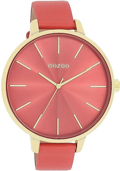 OOZOO Quarzuhr C11255, Armbanduhr, Damenuhr, Lederarmband, günstig online kaufen
