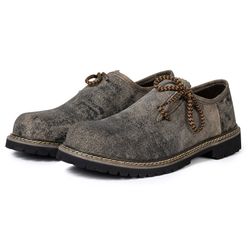PAULGOS Trachtenschuhe Trachten Schuhe Haferl Schnürschuh günstig online kaufen