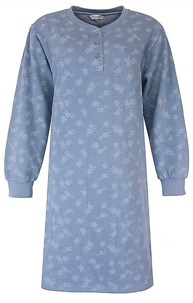 Tenderness Nachthemd Damen Microfleece Schlafshirt warm (1-tlg) Modisches D günstig online kaufen