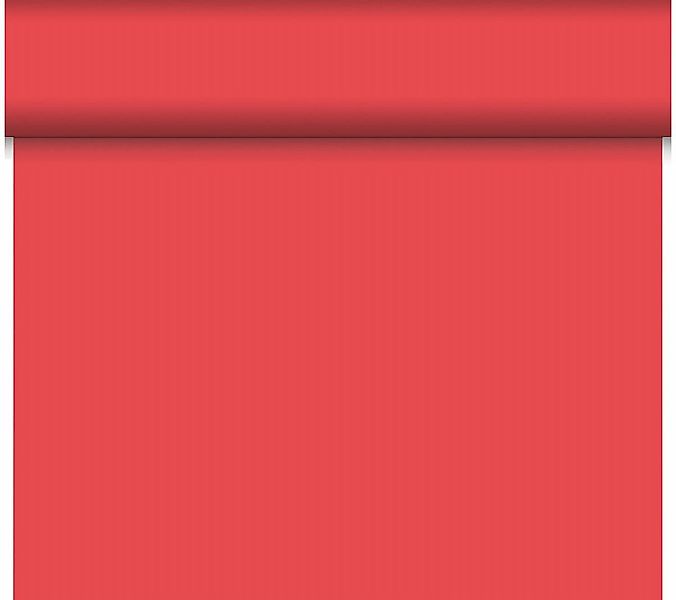 Duni Tischläufer 1 Dunicel® Tete-á-Tete, rot, günstig online kaufen
