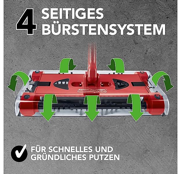 Swivel Sweeper Akkubesen G 2, 15 W, mit Beutel, mit Knickgelenk max. Flexib günstig online kaufen