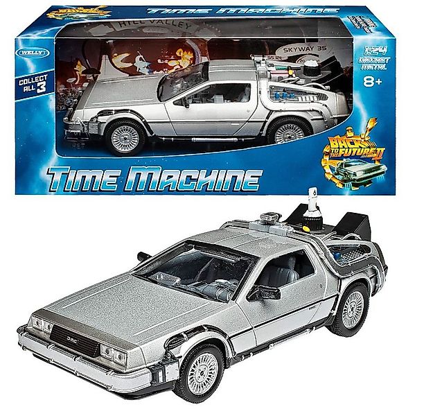 Welly Spielzeug-Auto Auto Delorean DMC Zeitmaschine Zurück in die Zukunft I günstig online kaufen