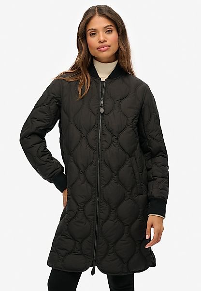 Superdry "LONG QUILTED LINER JACKET" ohne Kapuze günstig online kaufen