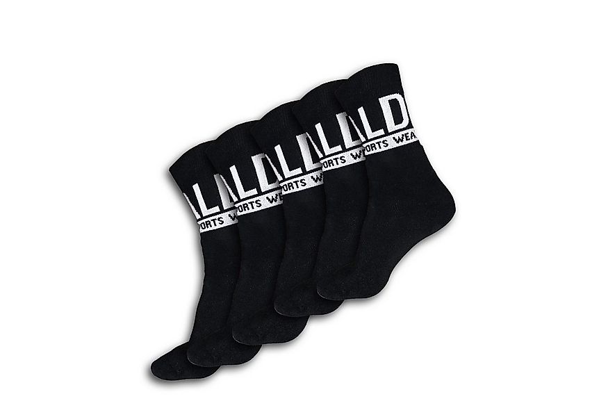 PICALDI Jeans Tennissocken Logo 6-Paar Sportswear (Packung, 6-Paar, 6er-Pac günstig online kaufen