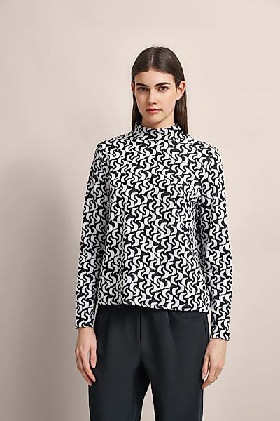 bugatti Langarmshirt, mit grafischen Mustern günstig online kaufen
