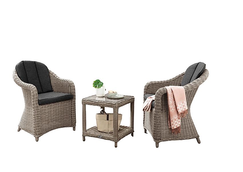 Destiny Balkonset MALAGA MERANO, 2x Sessel, günstig online kaufen