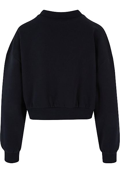 URBAN CLASSICS Rundhalsshirt "Urban Classics Damen Ladies Cropped V-Neck", günstig online kaufen