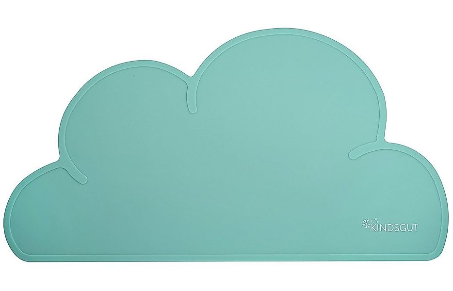 KINDSGUT Platzset Platzdeckchen Wolke, umweltfreundlich, Mint günstig online kaufen