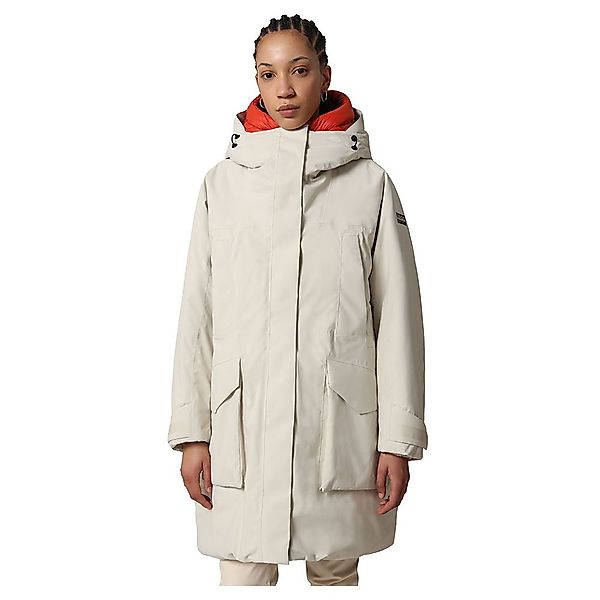 Napapijri Fahrenheit W 1 Jacke XS White Cap Grey günstig online kaufen